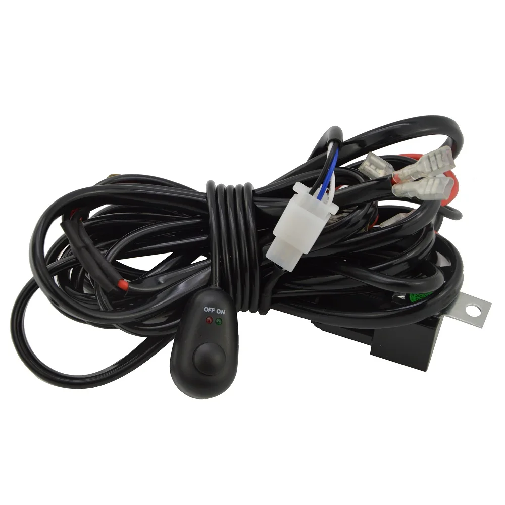 Передние боковые монтажные кронштейны и 3-дюймовый светодиодный кубический