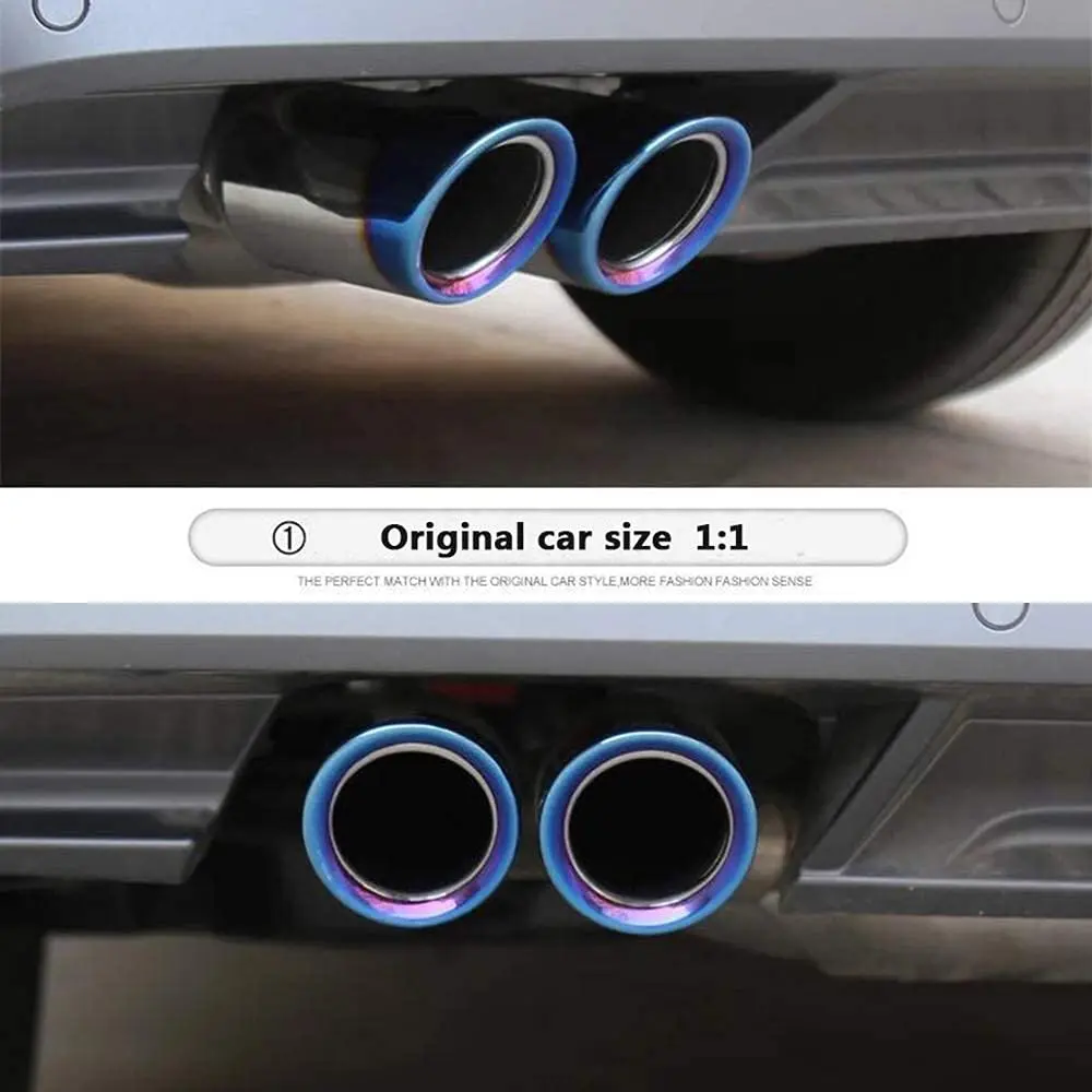 Насадки на глушитель автомобиля трубы из нержавеющей стали для VW Volkswagen JETTA/SAGITAR