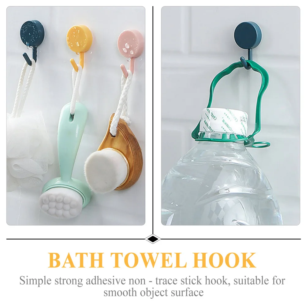 

1 Set 40pcs Wall Mount Drilling Storage Hooks Waterproof Hooks Wall Hooks