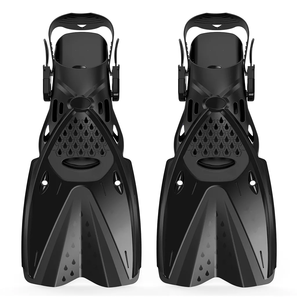 2020 new scuba diving boots silicone water swim fins adult deep diving frog shoes flippers snorkeling supplies  diving equipment