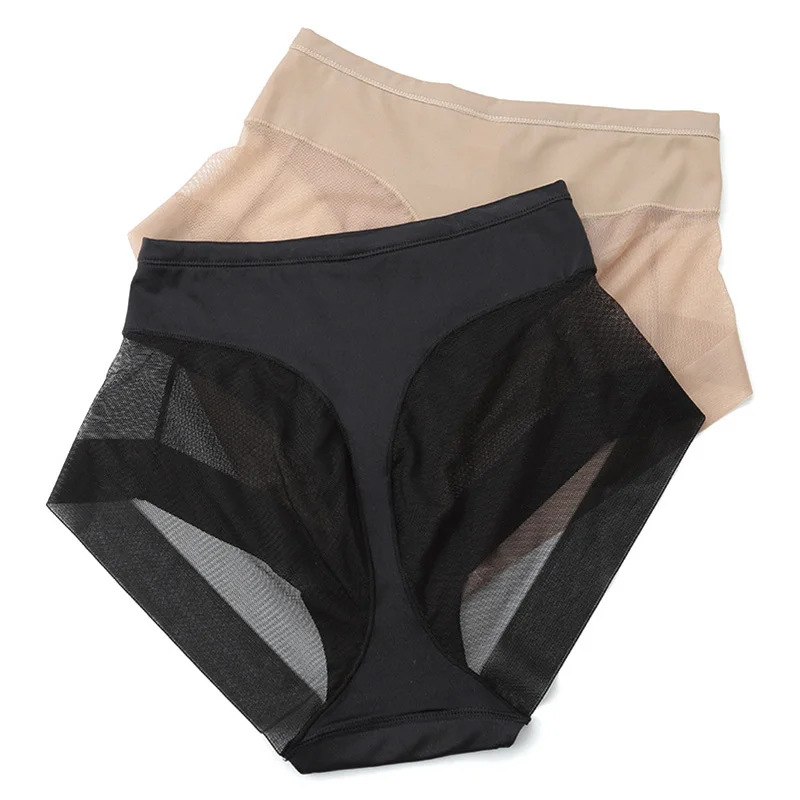 

Hot Sale 1PC High Elastic Briefs Pants Women Intimates Seamfree Breathable Body Shaping Female Boyshorts Panties