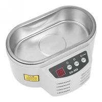 mini 600ml 40khz ultrasonic cleaner cleaning tank machine for jewelry eyeglasses watch household ac 220v tools