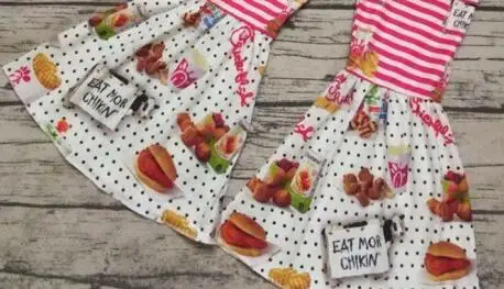 Лидер продаж 2020 набор для девочек детская одежда с принтом животных Модный