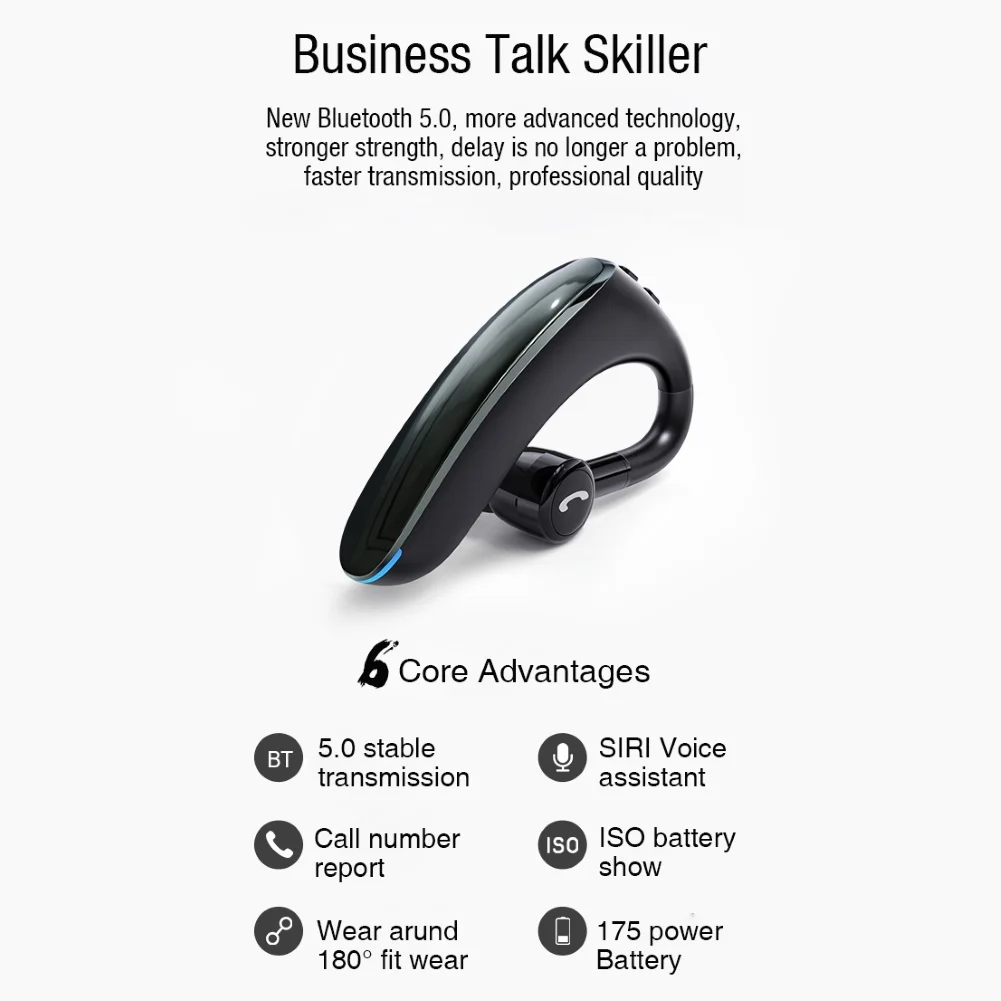 F900 Mini Earhook Беспроводные Bluetooth 5 0 наушники автомобильные для громкой