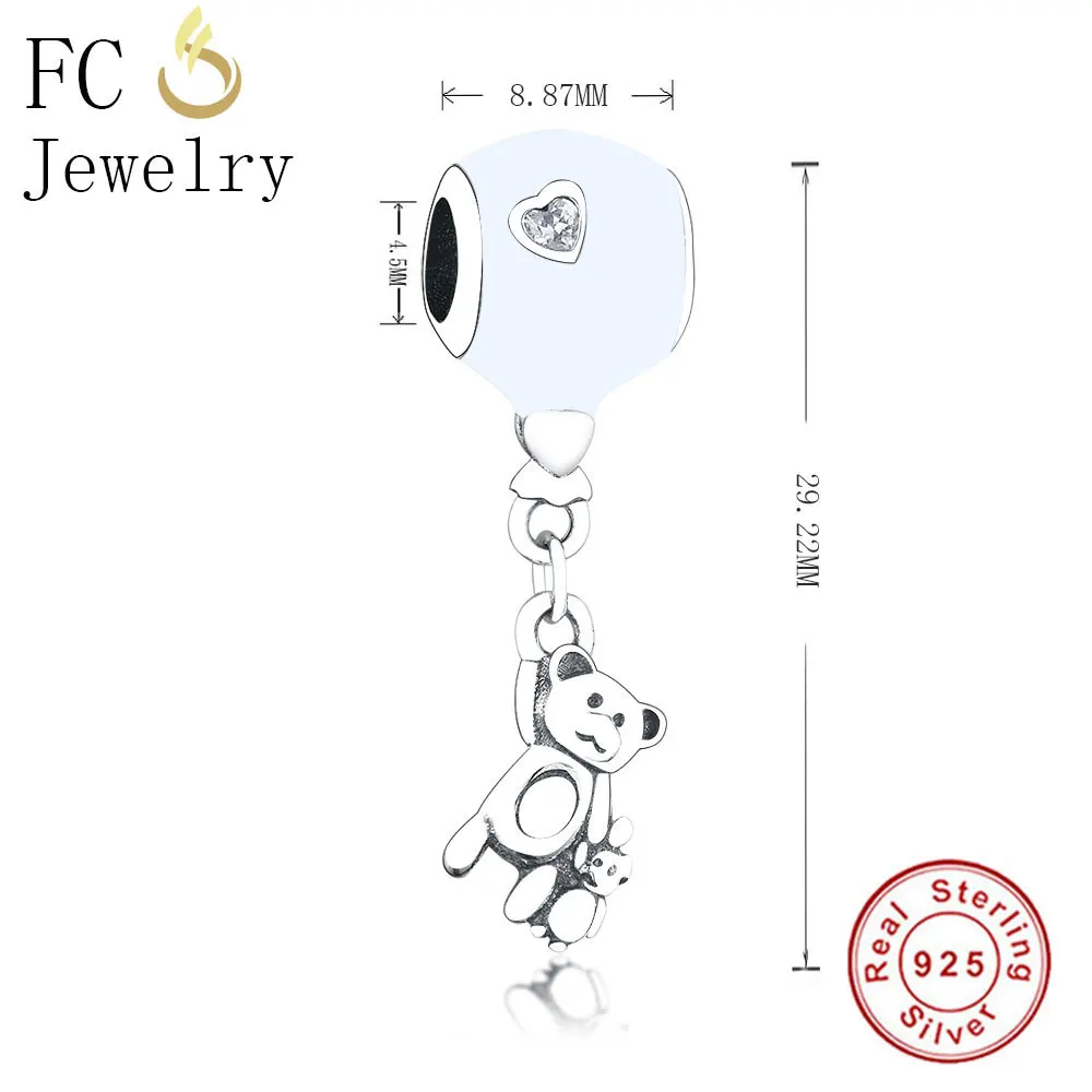 FC ювелирные изделия подходят оригинальный бренд браслеты с подвесками 925