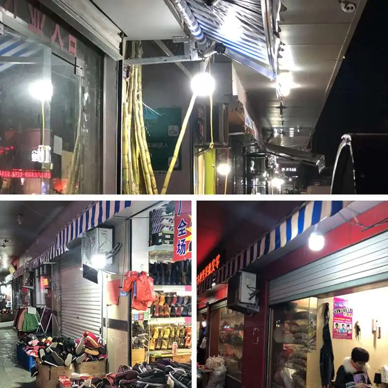 

Portable Solar Power Outdoor Emergency Light Solar Camping Lamp Portable Bulb Energy Lamp Led night market stalls Lighting