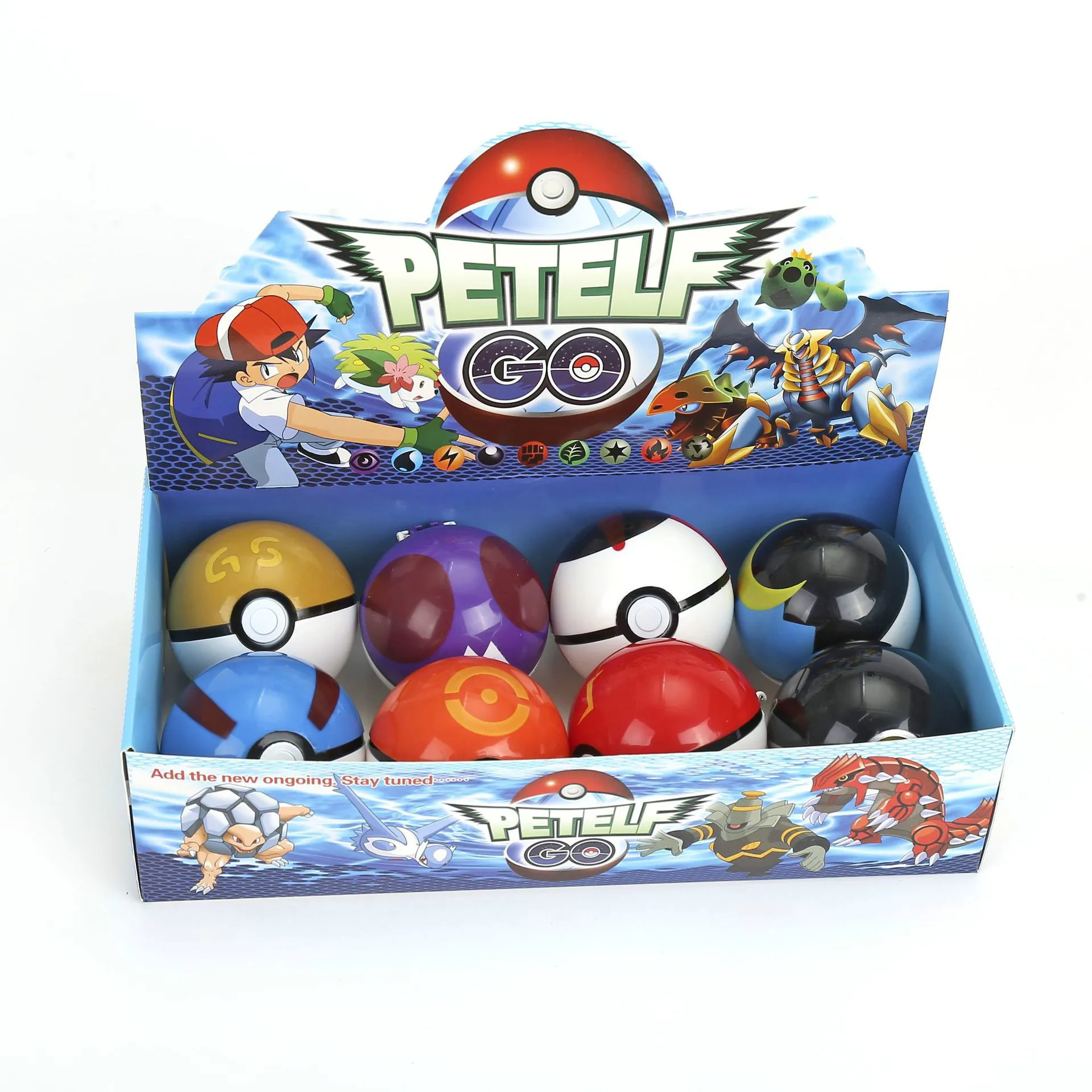 TAKARA TOMY Покемон Оригинал 7 см 8 шт Poke Ball рождественские игрушки хобби