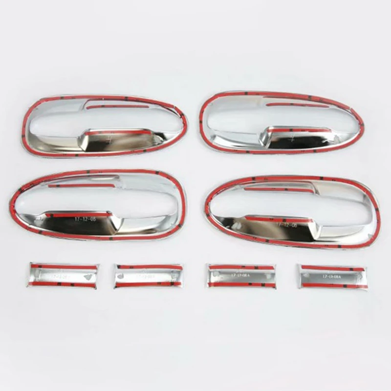 Car ABS Chrome Exterior Door Handle Bowl Cover Trim for Mercedes Benz Vito W447 2014-2018 Accessories | Автомобили и мотоциклы