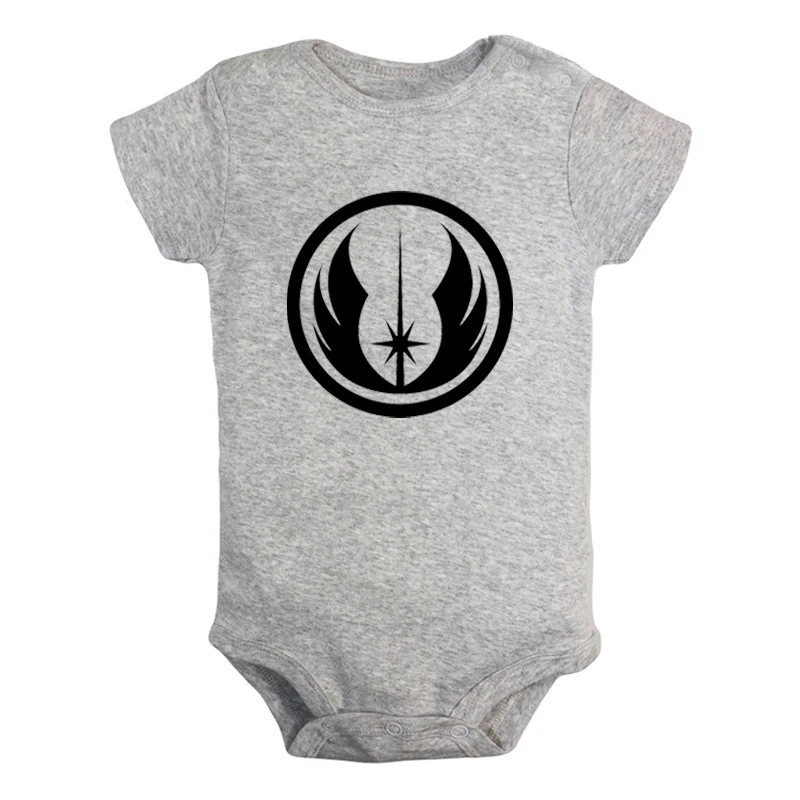 JcBaby849GD BB-8 «Звездные войны», «Пробуждение силы», «Сопротивление», Одежда для новорожденных мальчиков и девочек, комбинезон с принтом, боди для младенцев, хлопковые комплекты одежды - Цвет: JcBaby849GD