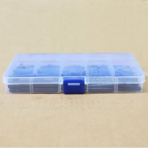 

360Pcs Steel Split Spring Dowel Tension Roll Pin Metal Hardware Assortment Kit