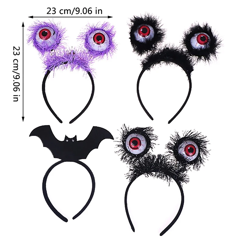 Хэллоуин светящиеся глазного яблока оголовье смешные и повязка на голову для