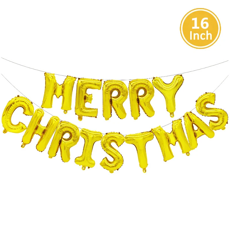 16 дюймов с новым годом 2020 декор для вечевечерние НКИ буквы фольгированные шары