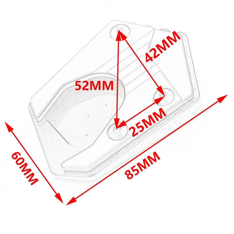 Мотоциклетная пластинка стопы боковая стойка увеличитель для Honda CBR650R CB650R CBR500R