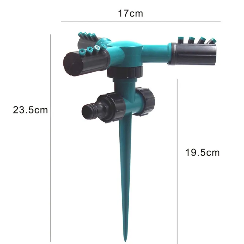 

360 Degree Rotating Automatic Garden Water Sprinkler Irrigation Lawn Rotary Nozzle Watering Sprinkler Garden Irrigation System