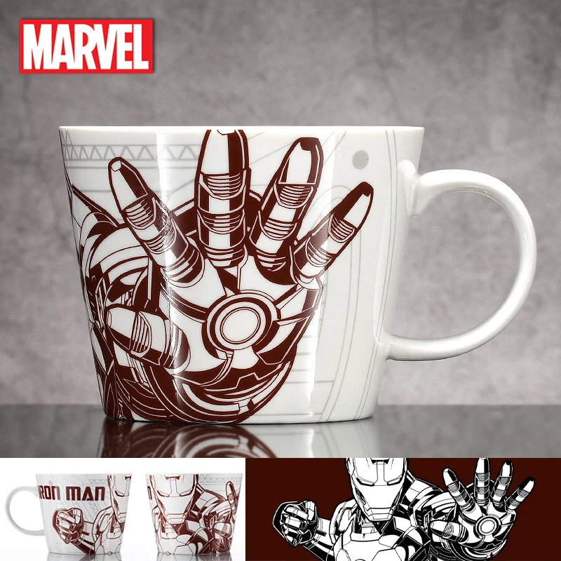 Дисней кружка Marvel Железный человек чашка для воды Большая керамическая с