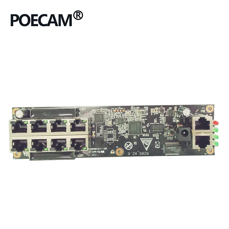 10 портовый пассивный проводной маршрутизатор POE 100 Мбит/с 9 Lan 1 Wan 8 шт. pPOE 45 +/78