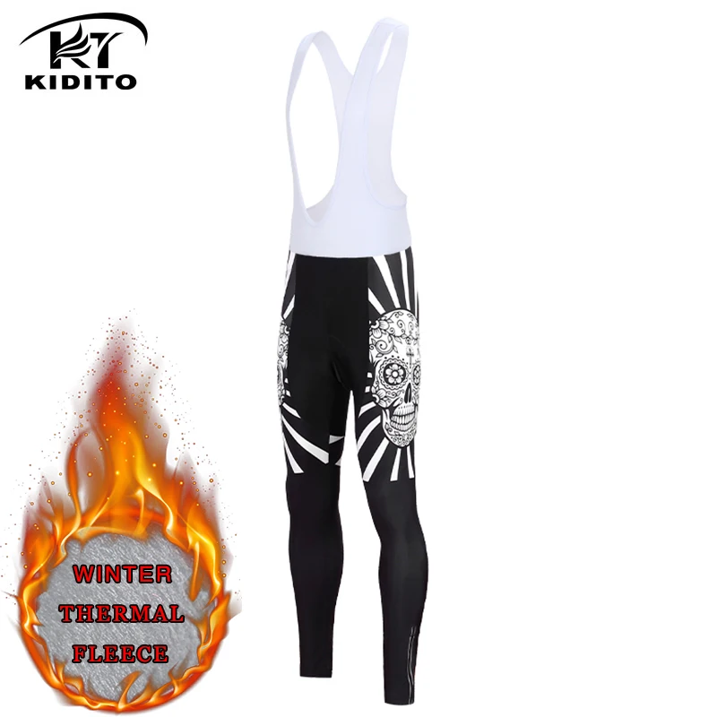 

Зимние профессиональные теплые велосипедные комбинезоны kiditgend 2021, теплые велосипедные трико с 3D подкладкой Coolmax, велосипедные брюки для муж...