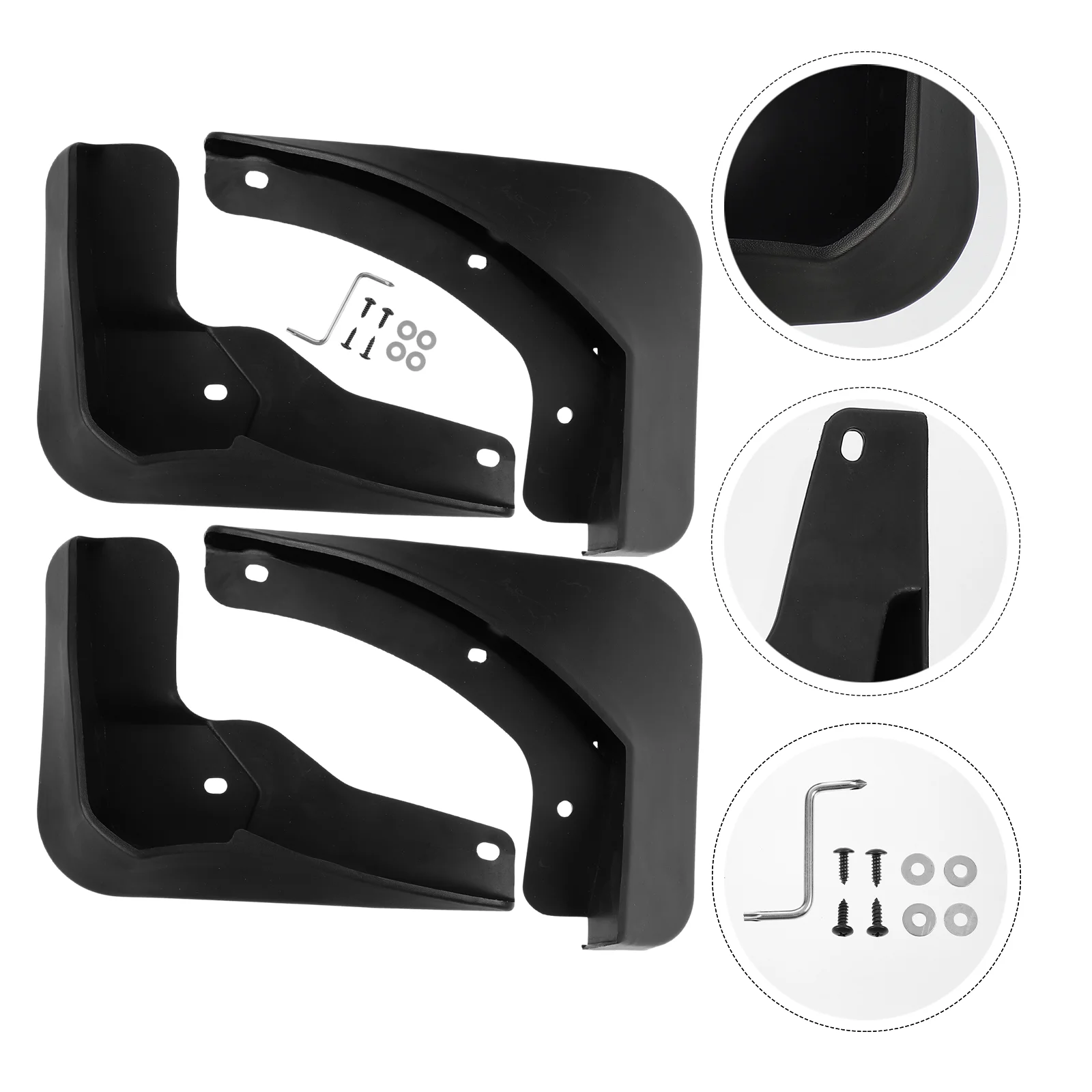 

4 шт., профессиональные Автомобильные Брызговики для шин