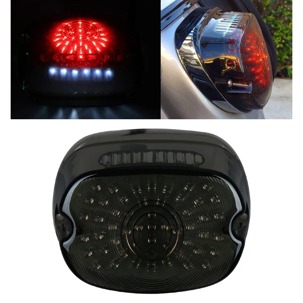 

LED Tail Light Brake Indicator Turn Signals Fit for Harley Glide Sportster