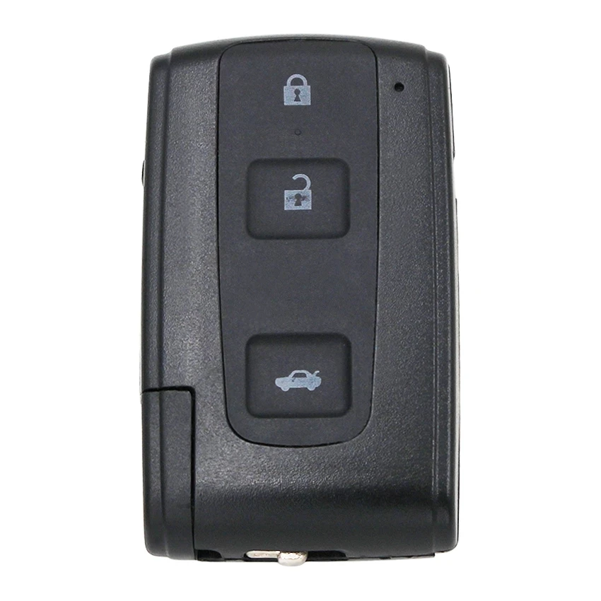 Запасной смарт ключ KEYECU чехол с дистанционным управлением 3 кнопками для Toyota Avenis