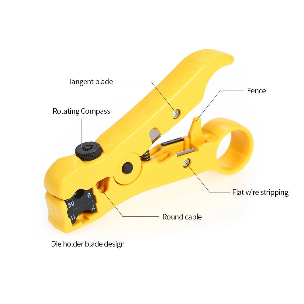 Щипцы для зачистки проводов комплект инструментов коаксиального сжатия кабеля с