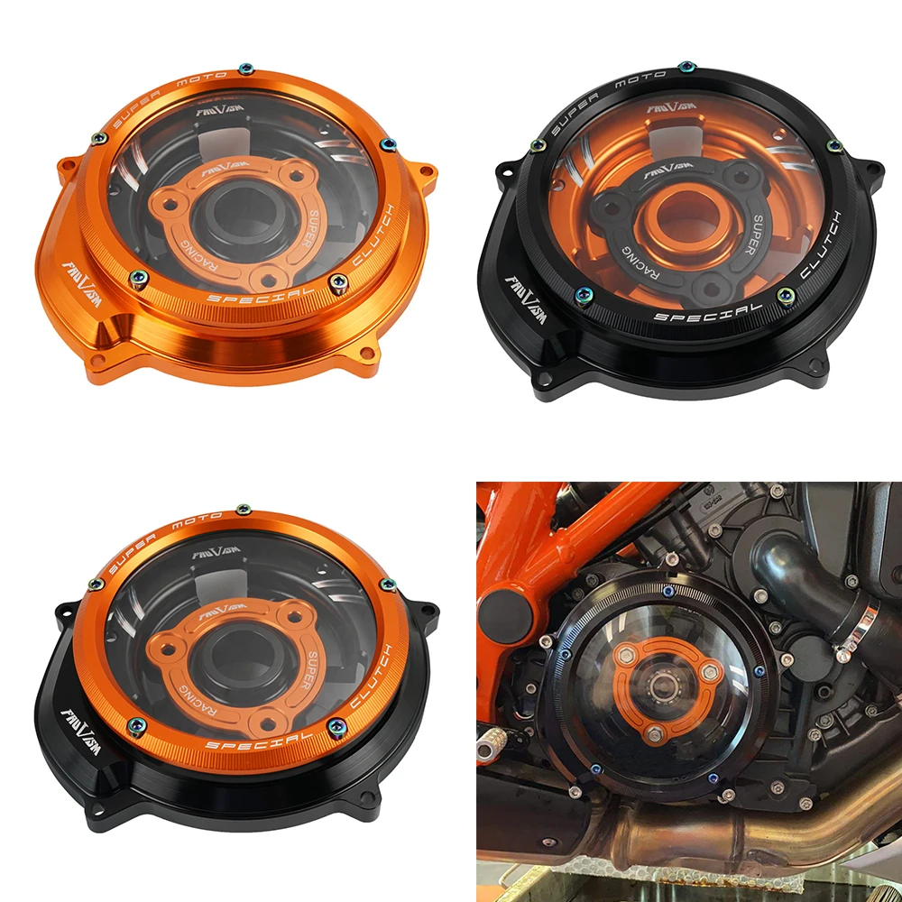 

Motorcycle Engine Clutch Guard Protector Cover for KTM 1290 Super Duke R / GT 1050 1090 1190 1290 Adventure R S T 2014-2021 2020