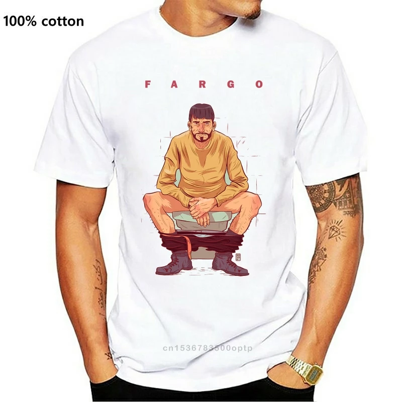

Новый американский ТВ Fargo, Модная креативная Летняя мужская одежда с принтом и короткими рукавами, Билли Боб