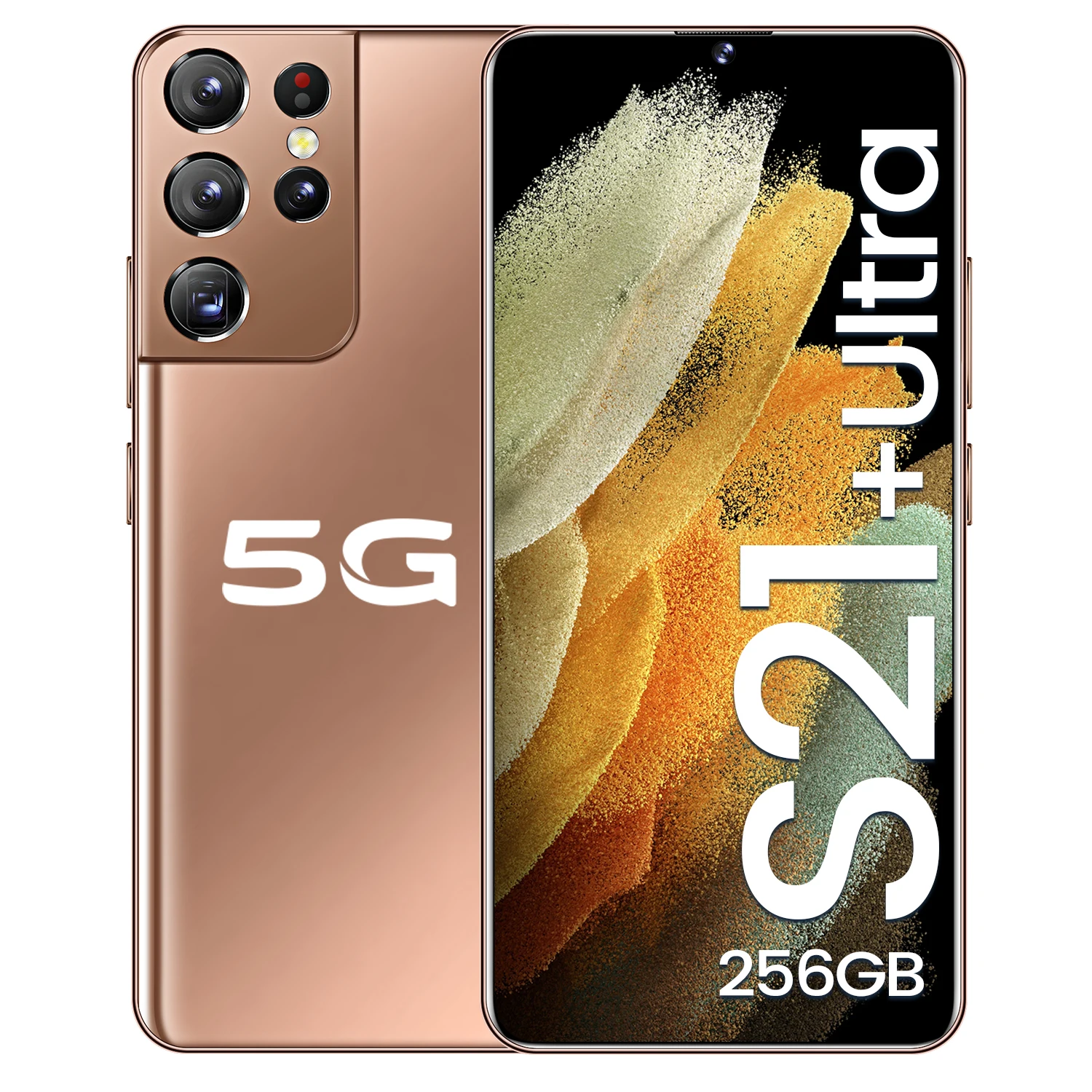 

2021 7,3 "12GB 512GB Galax S21Ultra teléfono móvil Android 10,0 Snapdragon 865 de 6800mAh de huellas dactilares de desbloqueo Te