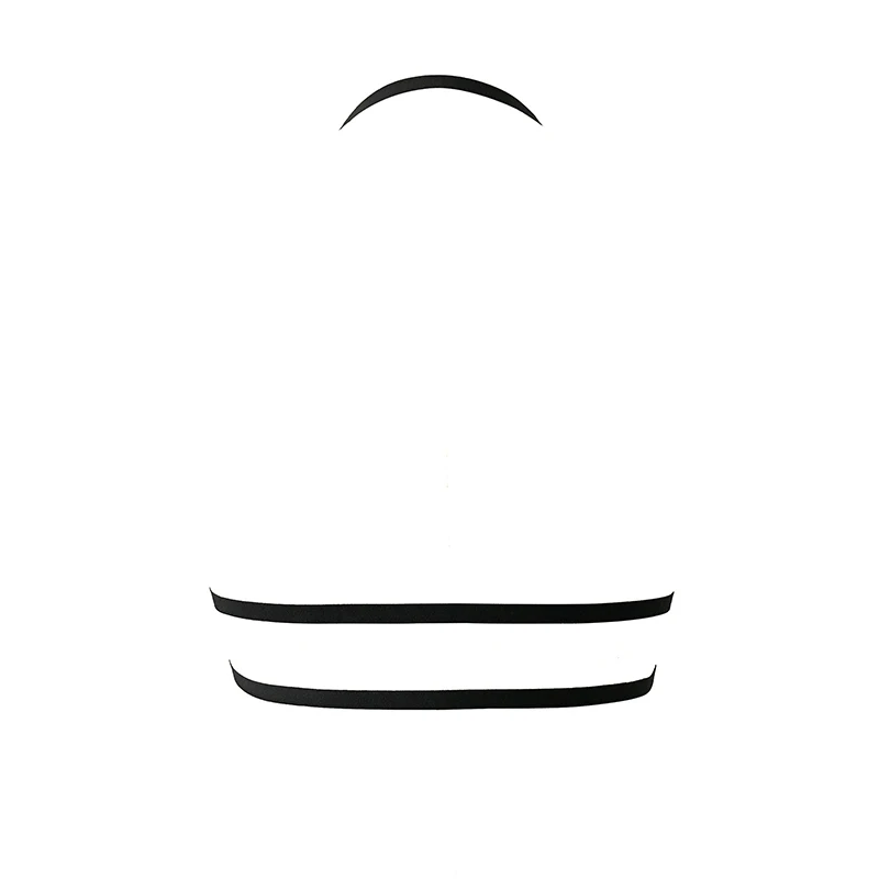 Эротическое нижнее белье бюстгальтер с ремешками вырезами женский готический