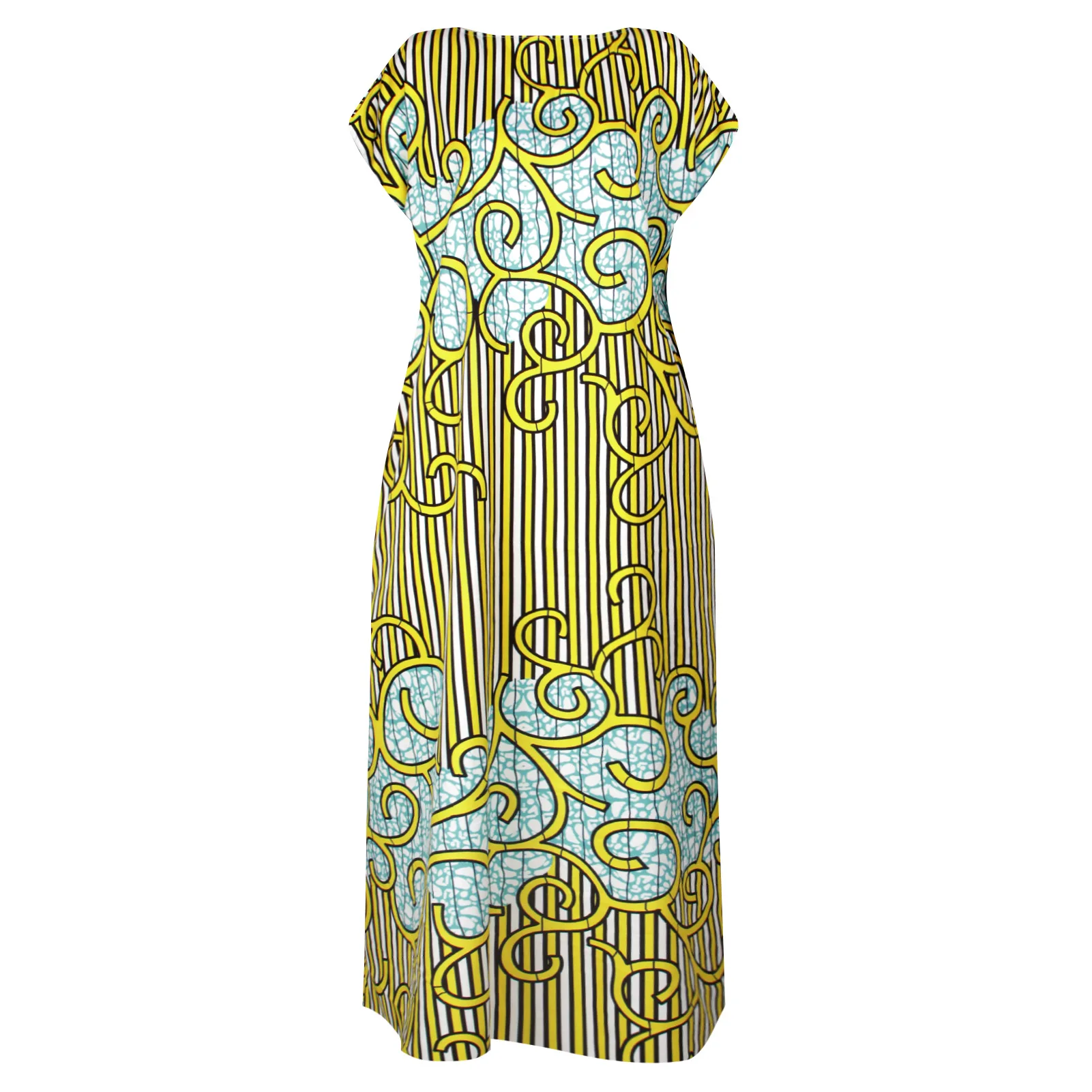 

New Summer African Dresses For Women Casual Deep V-neck Backless Women's Clothing 2021 Robe Loose Maxi Dress Dubai Abaya