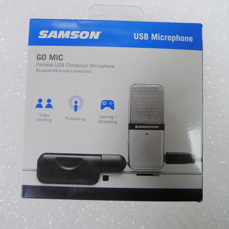 Samson Go Mic компактный портативный USB конденсатор для микрофонной записи микрофон