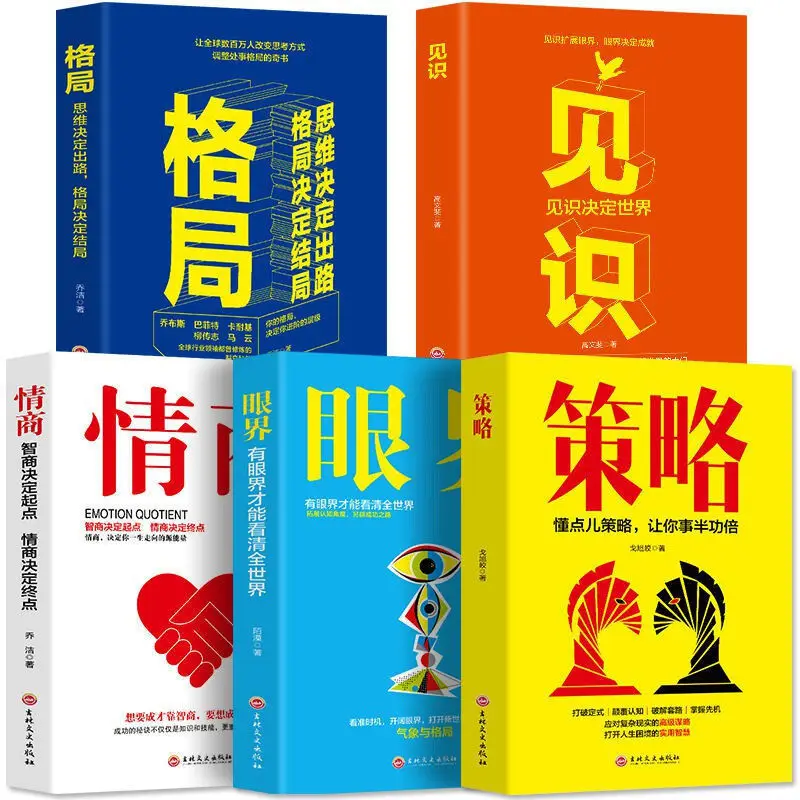 

Classic Inspirational Books Visual Emotional Intelligence Strategy Knowledge The Secret Of Success Thinking Determines The Way
