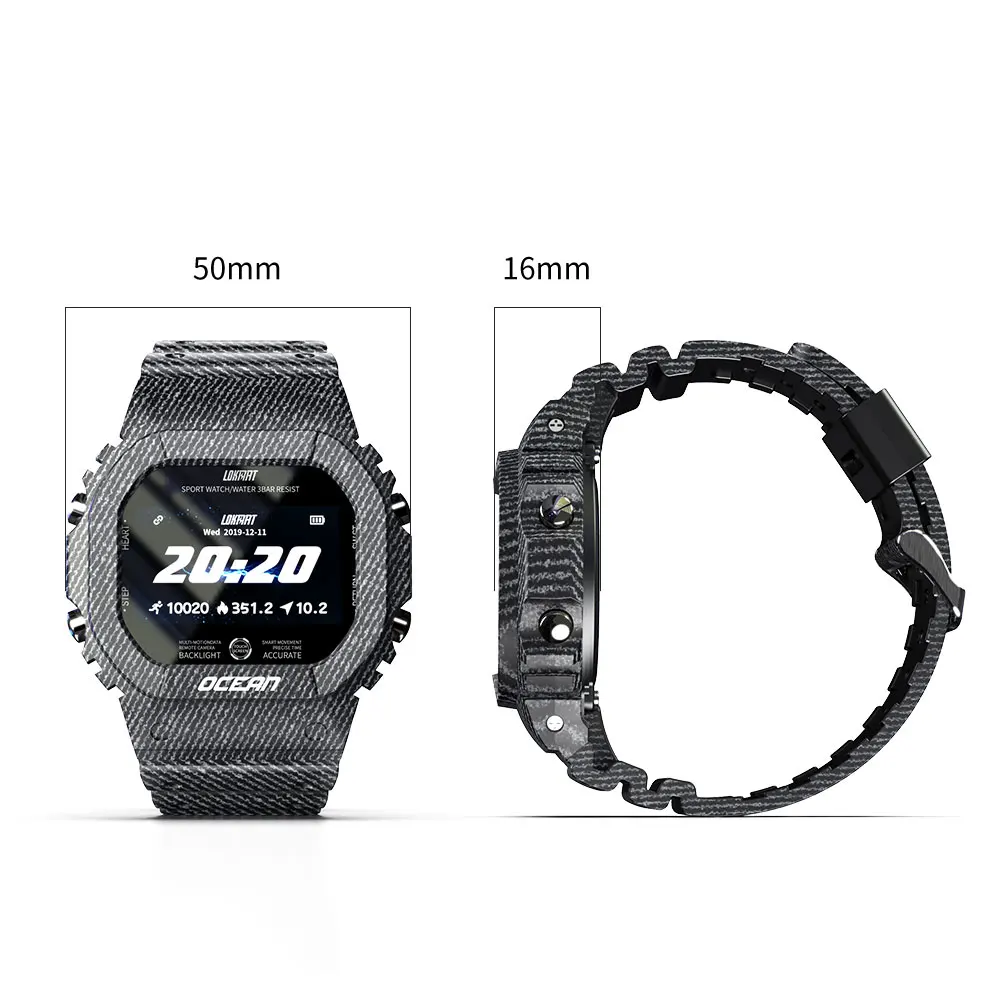 

Ocean smart watch men sleep fitness Heart rate Tracker Blood Pressure montre connectee Message push smartwatch Women ios Android