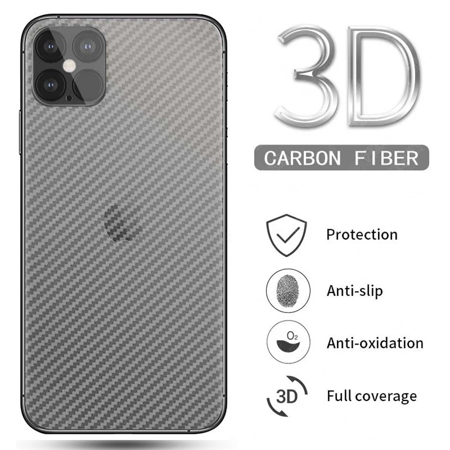 3D Защитная пленка для задней панели экрана IPhone 12 Pro Max Mini 11 X XS XR SE 2 2020 6 6s 7 8 Plus полное