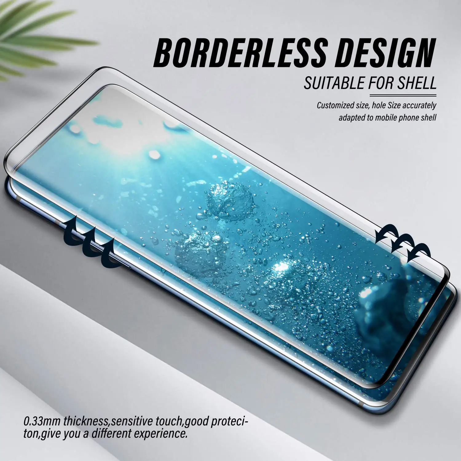 9H полное покрытие алмазное закаленное стекло для Oneplus 7 Pro Защитная пленка экрана