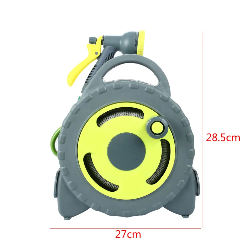 Портативный садовый шланг катушка многофункциональная насадка для полива
