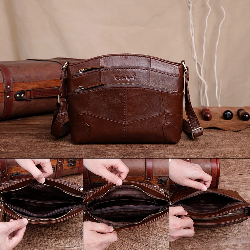 Cobbler Legend сумки на плечо из натуральной кожи винтажная сумка через и кошелек