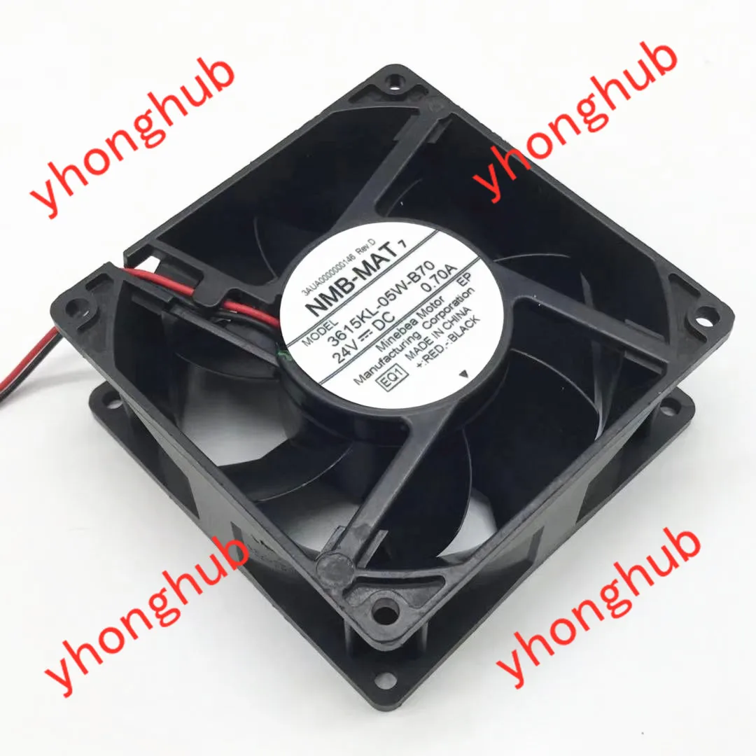 NMB MAT 3615KL 05W B70 EQ1 DC 24V 0.70A 92x92x25 мм вентилятор охлаждения сервера|nmb-mat|server |