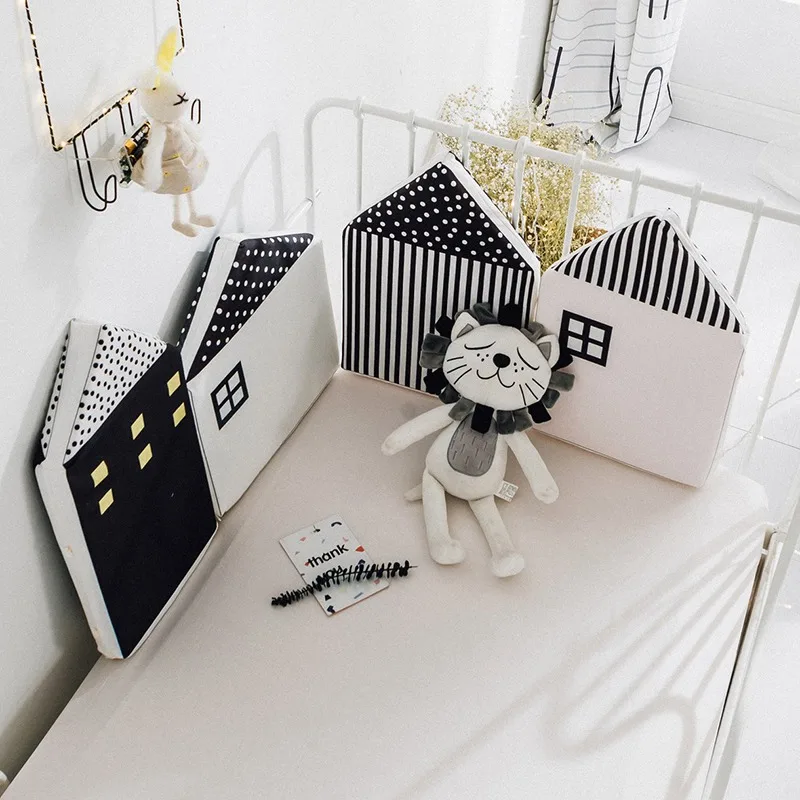 

4 шт., Детские бамперы для детской кроватки