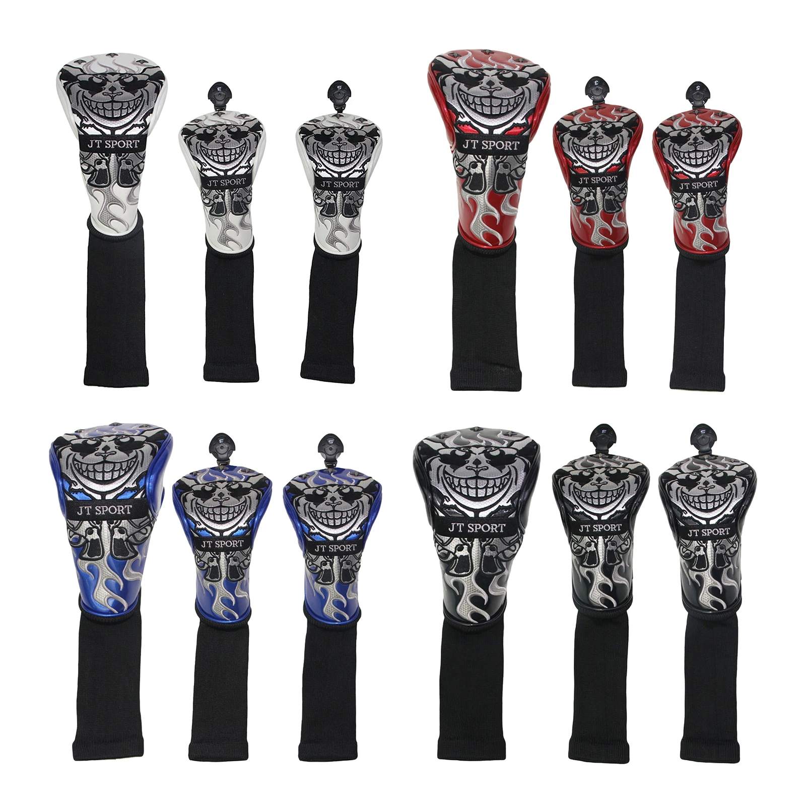 

Golf Club Head Covers Woods Driver Fairway Head Cover 1 3 5 for Men Women Kids