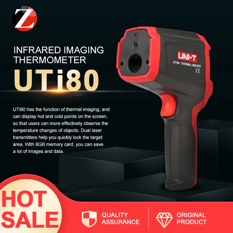 Тепловизор UNI T UTi80 цветной экран с высоким разрешением Электрический визуальный