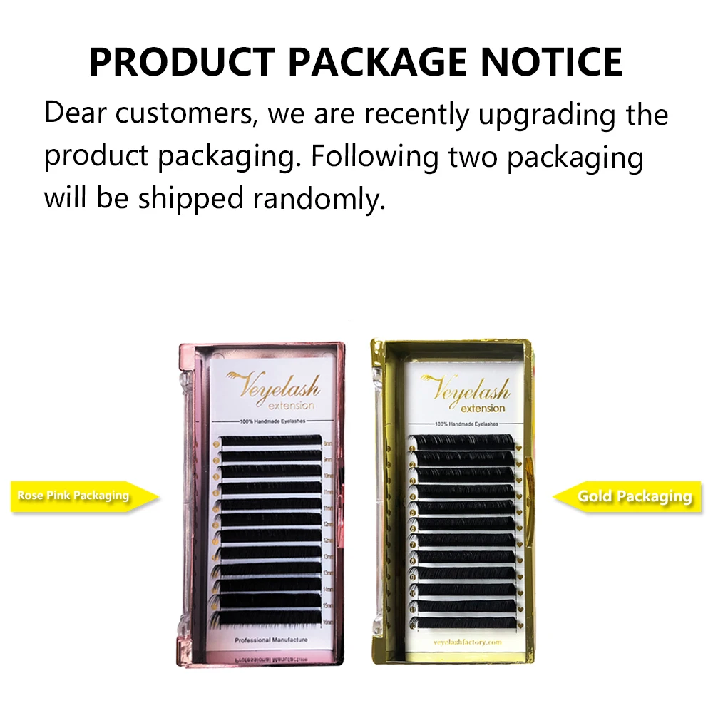 

VLASH Factory supplied Individual Eyelash Extensions for Russian Volume Lashes Classic Eyelash Extensions faux mink lashes
