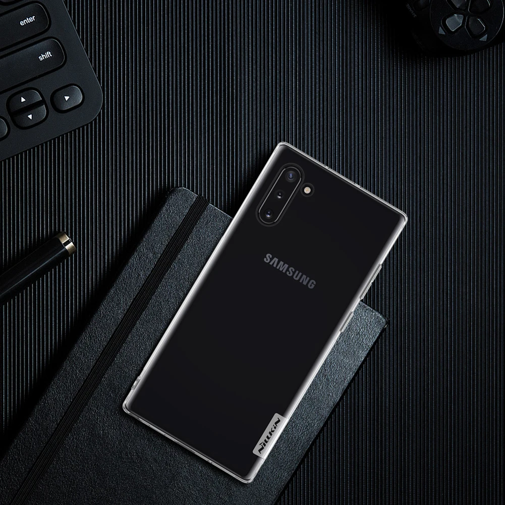 Мягкий чехол для samsung Galaxy Note 10 Note 10+ Note10 Plus Pro Nillkin серия природы Прозрачная Обложка из полиуретана для samsung Note 10 Чехол
