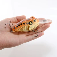 topwater frog bait lure 40g artificial hard plastic crankbait wobblers floating bait fishing tackle frog poppers lure