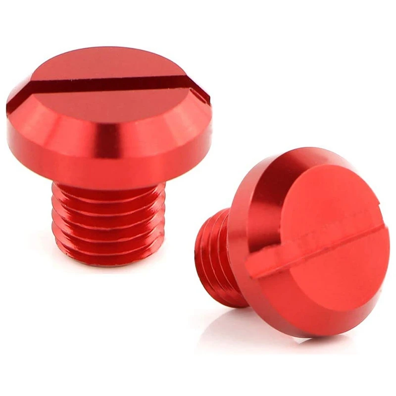 

Mototcycle Clockwise M10X1.25 Mirror Hole Plug Screw for KTM Suzuki Honda Yamaha Kawasaki Moto Mirror Hole Screws