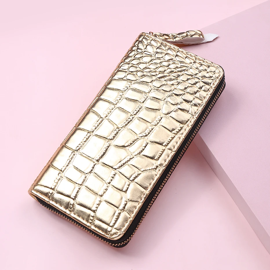 

Новинка 2021, кошельки для женщин, милые длинные женские кошельки из искусственной кожи для девушек, роскошный брендовый держатель для карт, Д...