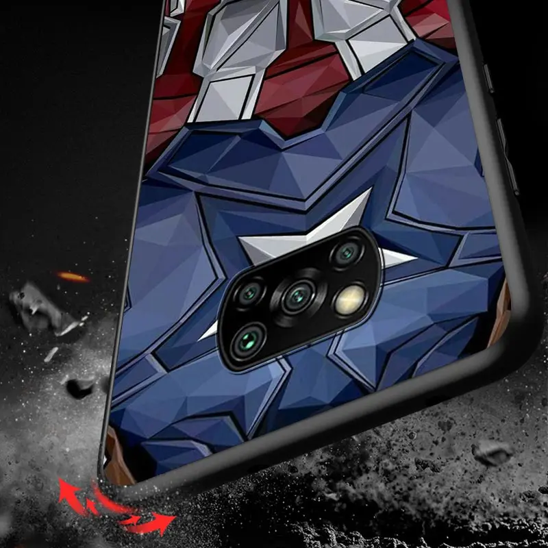 

Cool hero muscle cute For Xiaomi POCO M3 M2 C3 X3 NFC F2 F3 Pro X2 F1 Pro Mi Play Mix 3 A3 A2 A1 6 5 lite Phone Case