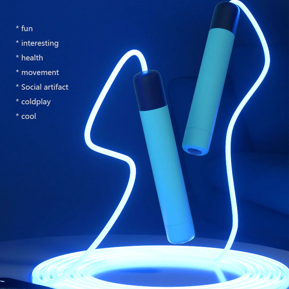 Скакалка оптическая с подсветкой 2 8 м 4 5 мм|Скакалки| |