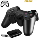 Беспроводной игровой контроллер 2,4G для PS2PS3, удаленный геймпад для телефона AndroidТВ-приставкиSmart TV, джойстик, Вибрационный геймпад для ПК