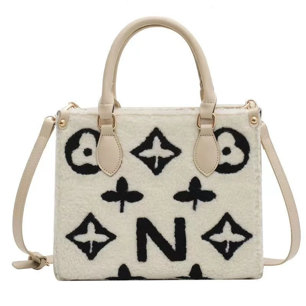 

New one-shoulder straddle handbag big brand luxury designer printed handbag lady bag large decorative bag luxury brand handbags